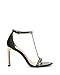 Jessica Simpson Women's Qiven T-Strap High Heel Heeled Sandal, Black, 7
