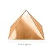 TREE MAISON CORONATING HOMES Pure Copper Plain Hollow Pyramid | 2 inch |Pack of 1 | Boost Positive Energy for Vastu | Energy for Vibrations at Home, Office | Powerful Positive Energy Remedies