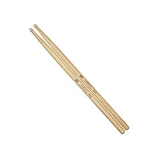 Hybrid 5A — Meinl Hybrid drumsticks deliver a dark and smooth articulation on cymbals with a feel that can cross genres for players with diverse styles — this size 5A stick has a diameter of 0.565" Hybrid tip — the unique hybrid wood tip starts as an...