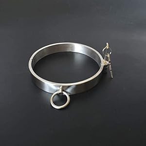 Madaenmj Rvs Afsluitbare Kraag Bdsm Bondage Terughoudendheid Ring Slaaf Fetisj Sm Games Speeltjes Voor Vrouwen Man, Sm…