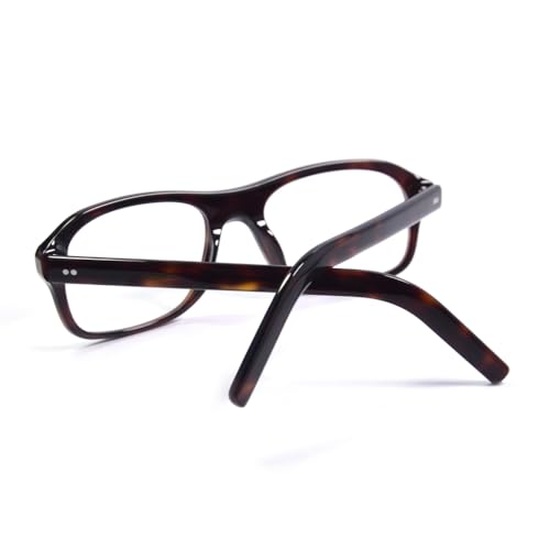 Image of Kingsmen Cosplay Eyeglasses Frame Square Handmade Acetate Glasses