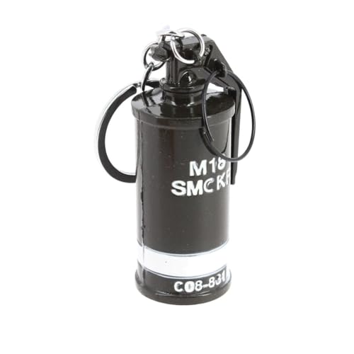 CLJ - Porte-clés - Grenade cylindrique M18 SMCKF - Noir et blanc - Métiers - Urgence