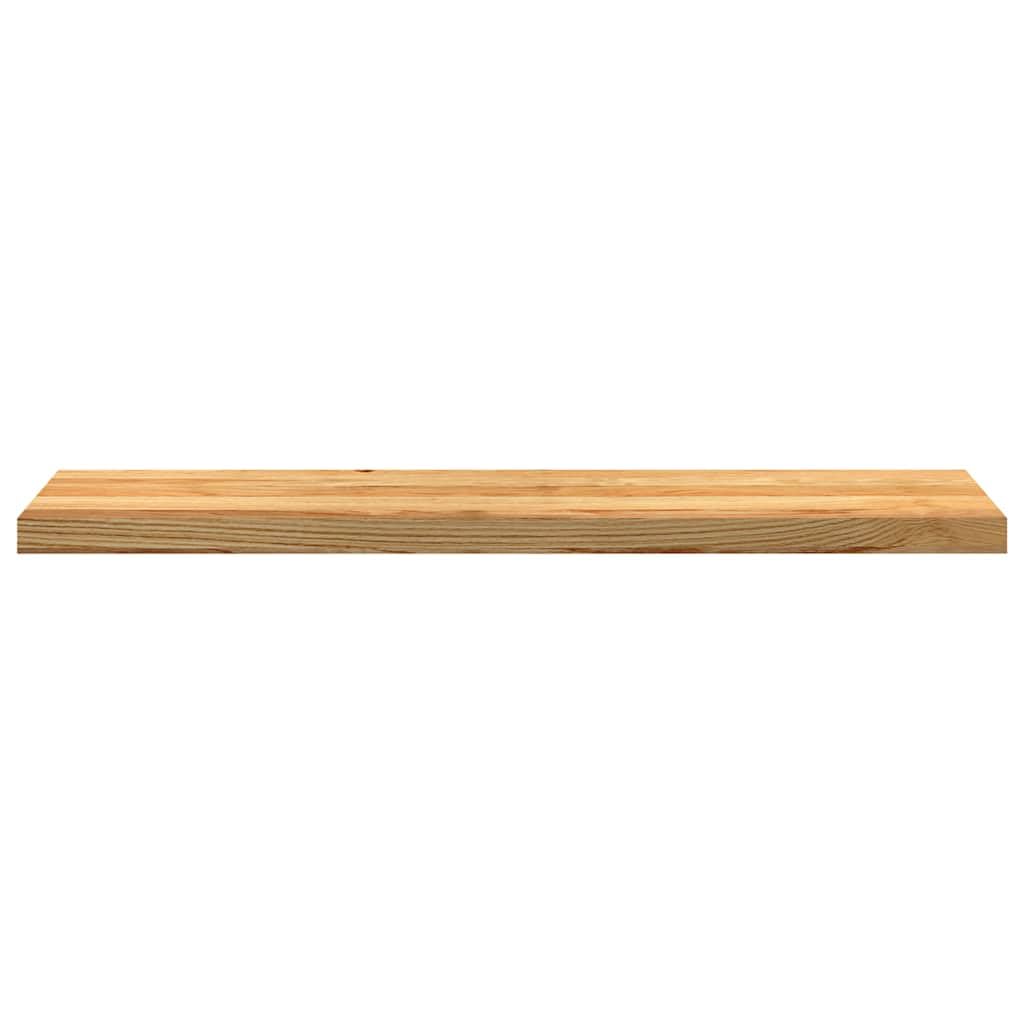 vidaXL Davanzali 2 pz Marrone Chiaro 110x25x2cm Legno Massello Rovere, Bordo della Finestra, davanzale della Finestra in Quercia, davanzale in Legno