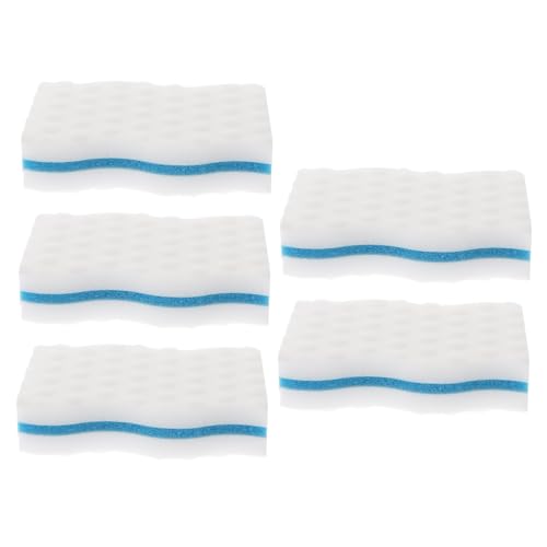 Beatifufu 5 Piezas Unidades Esponjas de Limpieza Multifuncionales Alta Densidad Esponja Mágica para Platos y Cocina Fuerte Absorción y Durabilidad sin Dañar Superficies Herramienta para