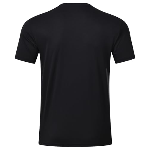 Men's Short Sleeve UPF 50+ T-Shirt Quick Dry Workout Athletic Running Top Tee Performance Shirts2