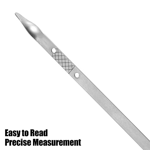 X Autohaux Car Engine Oil Dipstick For Ford F-150 2011-2014 Oil Level Dipstick Oil Trans Level Dip Br3Z6750A Plastic Stainless Steel Silver Tone Yellow #TOP5