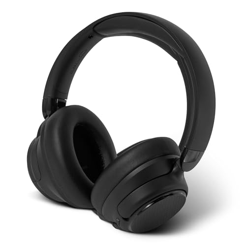 Amazonベーシック ワイヤレスヘッドホン Bluetooth 5.3 ANCノイズキャンセリング 最大45時間 オーバーイヤー ブラック ワンサイズ