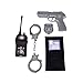 Produktbild Simba 108102669 - Polizei Basic Set, Funkgerät, Pistole, Handschellen, Mappe, Marke, ab 3 Jahren
