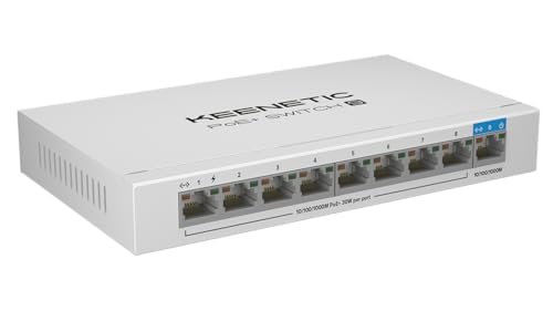 Keenetic Switch PoE 9 Switch 1 Porta 1gbps 8 Porte 1 gbps Poe - 7