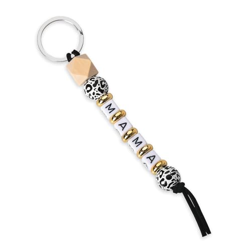 Mama Birthday Gifts for Mum Keychain for Women Mama Mum Retirement Gifts from Daughters Sons Stepmum I Love You Mommy Gifts for Mother Mom Key Chain for Women Mama Car Wallet Keychains for Women