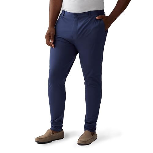 Rhone Commuter Skinny Men's Pants, Ultra Slim-Fit Mens Dress Pants, Stretch Fabric, Slim-Straight Mens Slacks