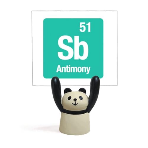 Support mémos panda Sb Antimoine pour décorer un bureau d'enfant ou studio
