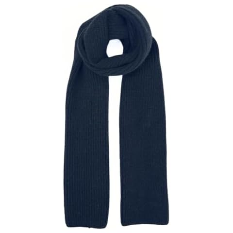 Humble Hilo Basic Knitted Soft Scarf(Fine Knitted, Black) Cover