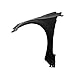 Titanium Plus Autoparts New Front Left Driver Side Fender Assembly W/O Side Marker Lamp Hole Fits 2012-2017 CHEVY Sonic GM1240374 95483685