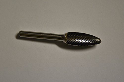 Fresa de carburo SH-5 corte simple 1/2" x 1 1/4" miniatura 2