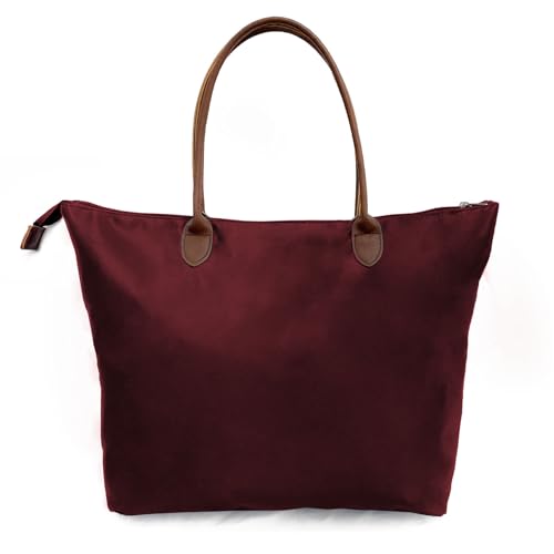 Bolso tote grande y ligero para mujer, elegante bolso hobo para fines de semana, viajes, compras y trabajo miniatura 1