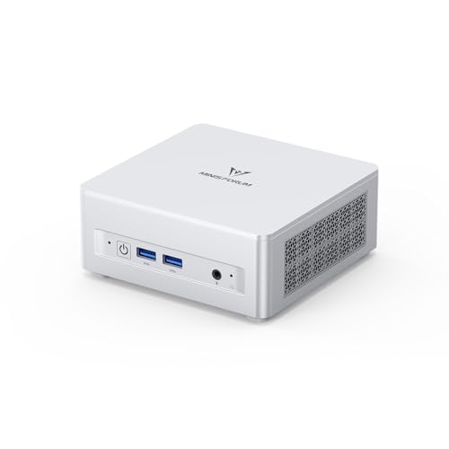 Image of MINISFORUM Mini PC UM870 Slim,AMD Ryzen 7 8745H(8C /16T, Up to 5.0GHz),AMD Radeont 780M Mini Computer,16GB DDR5 RAM & 512 PCIe 4.0 SSD,Support 8K@60Hz HDMI 2.1 /USB4 Output, WIFI6E /BT5.3 /Auto Power On