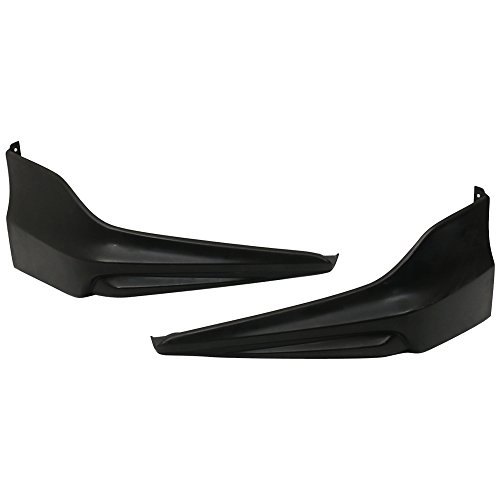 Front Lip Splitters Compatible With 2016-2017 Honda Accord Sedan, HFP Style Unpainted Black PU Polyurethane Front Bumper Lip Spoiler by IKON MOTORSPORTS Front Lip Splitters Compatible With 2016-2017 Honda Accord Sedan, HFP Style Unpainted Black PU Polyurethane Front Bumper Lip Spoiler by IKON MOTORSPORTS