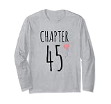 Idée cadeau pour 45e anniversaire pour elle chapitre 45 Manche Longue