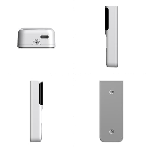 Sonnette vidéo WiFi 2,4 G blanche interphone bidirectionnel application TY Walmeck - 4