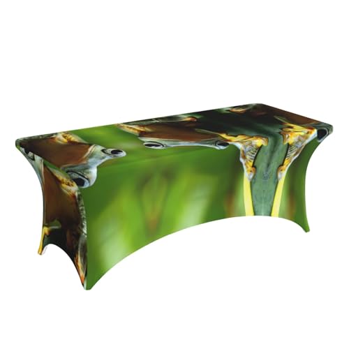Housse de table extensible grenouille verte EdWal 1m80 - 4