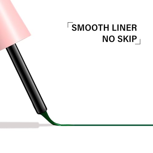Boobeen Liquid Eyeliner Pen, Colored Eye Liner Waterproof Smudge Proof, Eyeliner Ink Liner with Precision Tip for Bold Eye Looks - Image 4