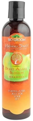 Bio-groom Desert Agave Blossom Dog Shampoo - Natural Scent Pet Shampoo, Baobab Protein, Cat & Dog Bathing Supplies, Puppy Wash, Cruelty-Free, Made in USA, Quick Rinse Cat Shampoo - 8 fl oz 1-Pack