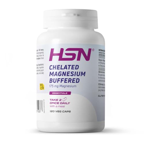 HSN Bisglicinato de Magnesio 350mg (dosis diaria) - 120 Cápsulas Vegetales