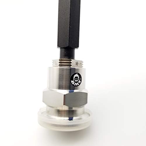 Image of bmotiontech FNPT to KF25 Flange Fitting (ISO-KF KF25 QF25 NW25) US NPT Thread Standard (3 /4 inch FNPT x KF25,Pack of 2 pcs)