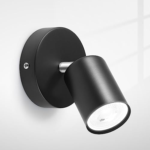 ZISHATUO LED Ceiling Spotlight Rotatable, Decorative Wall Spotlight