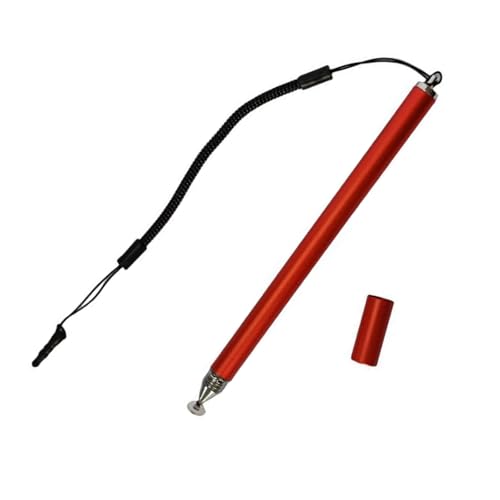 Lápiz capacitivo portátil con cordón desmontable, universal, compatible con teléfonos inteligentes, tabletas, deslizamientos suaves, punta de precisión, lápiz capacitivo para teléfonos inteligentes