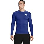 Under Armour Hombre UA HG Armour Comp LS Shirt: Útil ropa de deporte – Esta camiseta de deporte de manga larga se seca muy rápido, protege de los rayos solares y es realmente cómoda de llevar. Elimina el sudor – El tejido innovador de esta camiseta ajustada elimina el sudor del cuerpo y sus panele...