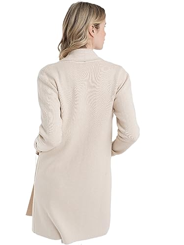 Cashmere Women's Cotton Cashmere Sarah Shawl Collar Jacket3