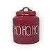 Rae Dunn Ho Ho Ho Red Christmas Canister