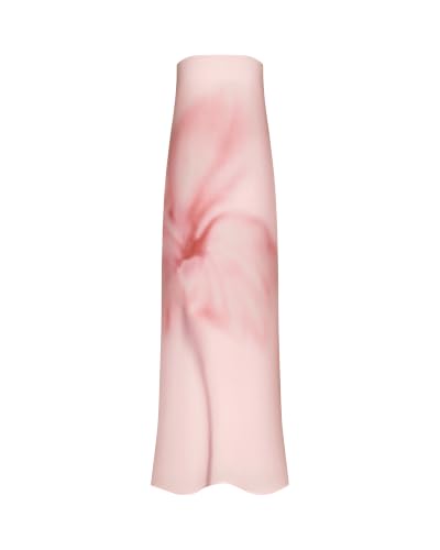 Jw Pei Women's Watercolor Floral Print Strapless Maxi Dress