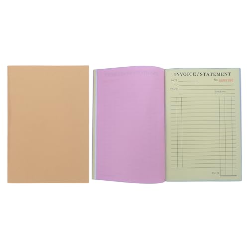 ifundom Blocco Note Modulo d Ordine 2 Pezzi con 60 Fogli per Libro Fatture Riparazioni Auto Carta Professionale per Documentazione Precisa e Flusso di Lavoro Riparazioni