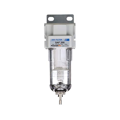 Pneumaticplus SAF200-N02B Miniature Compressed Air Particulate Filter 1/4 Inch Npt thumb #4