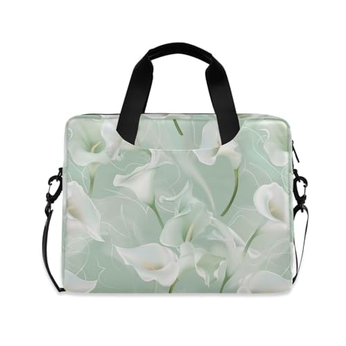 Funda portátil para laptop 15.6 pulg con asa y correa miniatura 1