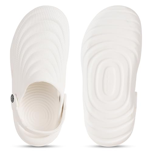 PeniLo Garden Clogs, White - Image 5