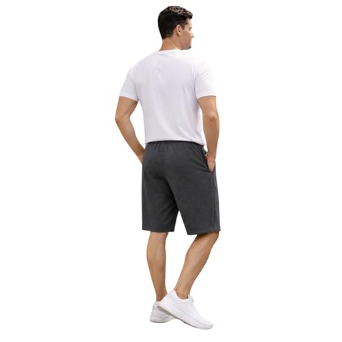 Image of KART BLACK Plus Sizes Men's Cotton Knee Length Shorts(XXL,3XL,4XL,5XL,6XL,7XL,8XL Shorts) | Casual and Night Wear Mens Shorts