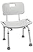 Shower Safety Bench- W/ Back Retail-KD