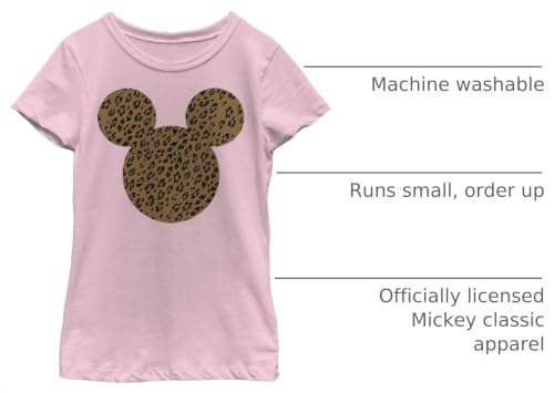 Image of Disney Girls Disney Characters Cheetah Mouse Girl's Heather Crew Tee