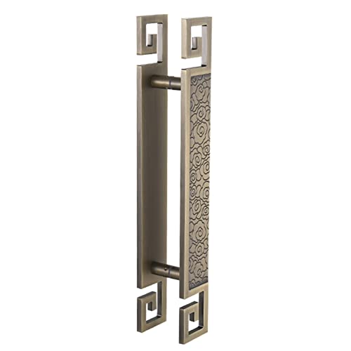 Poignée de porte de douche facile à installer dorée solide 80 cm - 2