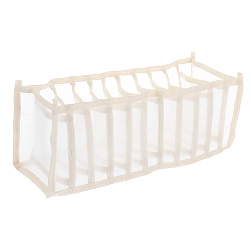 FUNNETOYU caja de almacenamiento de sujetador Organizador de sujetadores y calcetines - Organizador sujetadores contenedores para la organización tela organizador de ropa interior nylon
