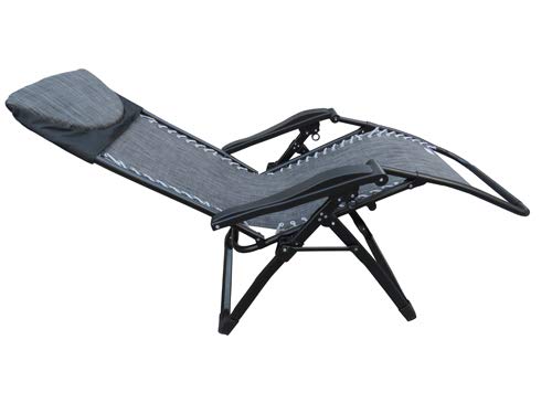 Image of Amaze Folding Zero Gravity Recliner Push Back Easy Relax Portable Outdoor Indoor Sea Beach Swimming Pool Garden Farm House Sun Bed Lounger Chair - 11 C
