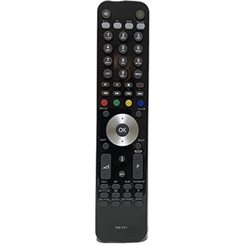 New Replacement RM-F01Remote Control for HUMAX PVR FOXSAT-HDR Foxsat HDR Freesat Recorder Remote Control - No Setup Required Cover