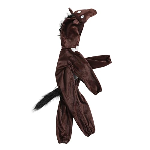 VIROSA Horse Fancy Dress Costume for Boys & Girls (Ages 23) | Animal Costume Outfit for World Book Day School Plays Halloween & Parties