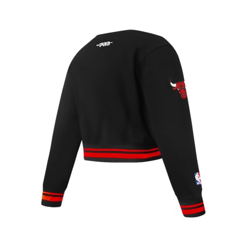 Image of Pro Standard Big Girls NBA Retro Classics Fleece Crewneck Sweatshirt