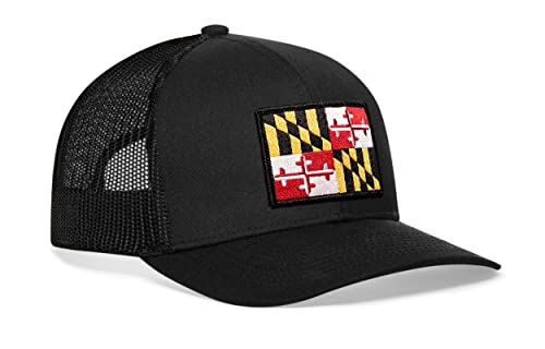 Image of HAKA State Flag Series Trucker Hat for Men & Women, Adjustable Baseball Hat, Golf Hat Snapback