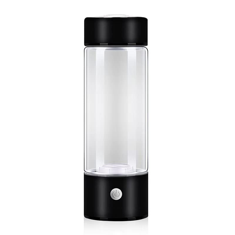 Hydrogen Rich Hydrogen Mug - Portable Hydrogen Water Ioniser, Rechargeable Hydrogen Oxygen Water Mug, Suitable for Home Office Travelling Use (Rose Red 5